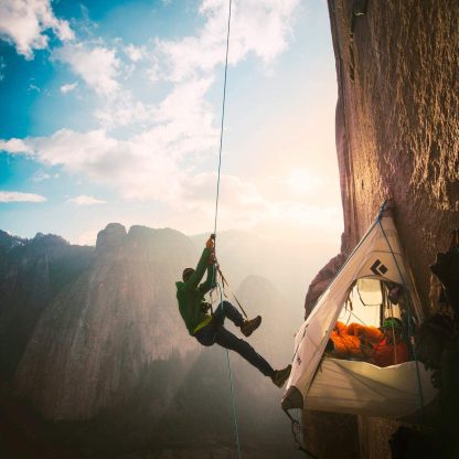 EJ.life accessoire d'escalade Corde d'escalade 8mm Corde de sport statique  Fil d'aventure en plein air 20m pour l'alpinisme Rock