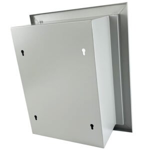 Armoire en aluminium pour échelle de secours 3 étages