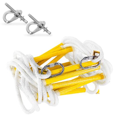 Outdoor Climbing Rope Ladder 24 ft / 8 m 1
