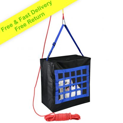 50ft Rope Fire Escape Device For Kids & Pets up to 70 lb Fire Safety Bag 