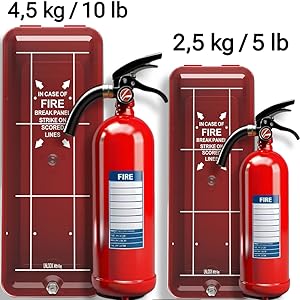 Fire Extinguisher Plastic Box