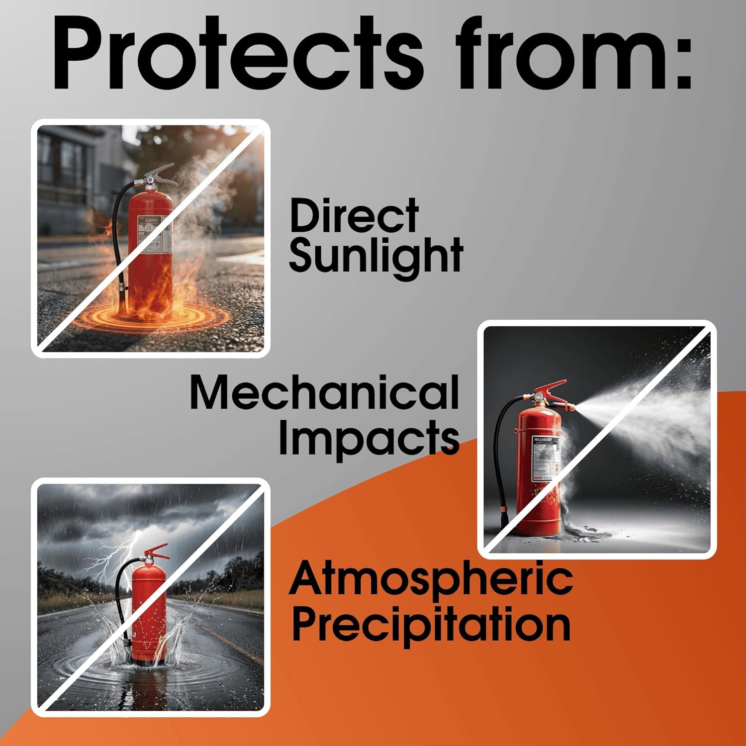 Extinguisher Transparent Sleeve