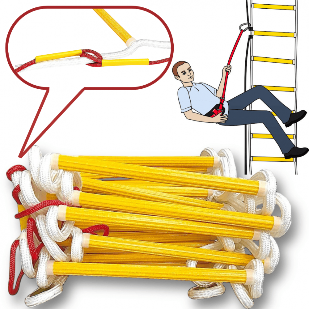 Versicherungsseil für 3 Stockwerke