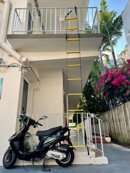 ladder for fire escape