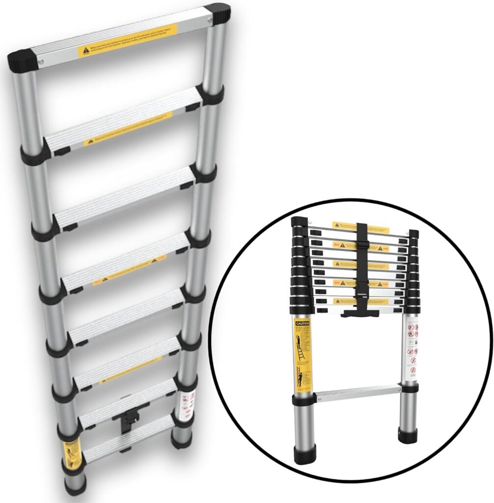 Pladsbesparende teleskopstige