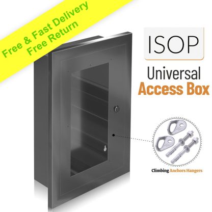 Caja de acceso universal para escalera de seguridad 1