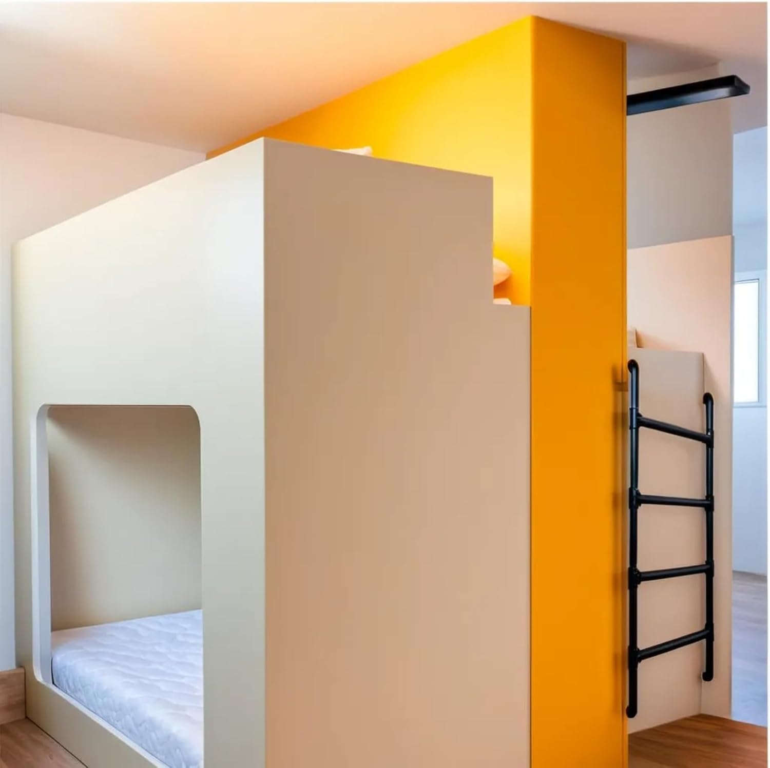 Escalera Fija en Pared de 4 Escalones 8