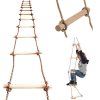 Climbing rope ladder