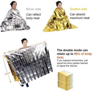 Rescue Blanket Gold & Silver