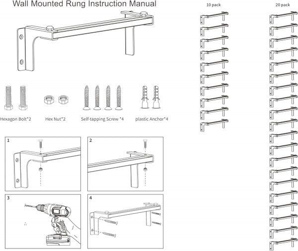 wall rungs