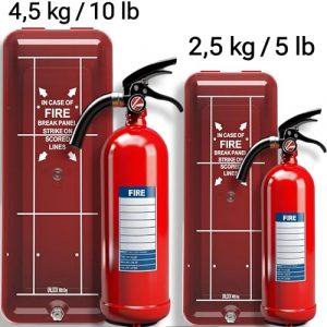 Fire Extinguisher Plastic Box