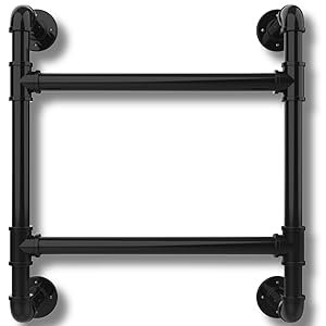 2-step permanent industrial pipe ladder