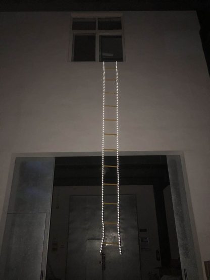 ISOP Brandtrap touwladder 2 verdiepingen 5 m 9