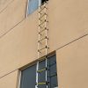 Veiligheidsladder 10 m Vlambestendig - Innovatieve oplossing Ladder met stand-off stabilisatoren 7