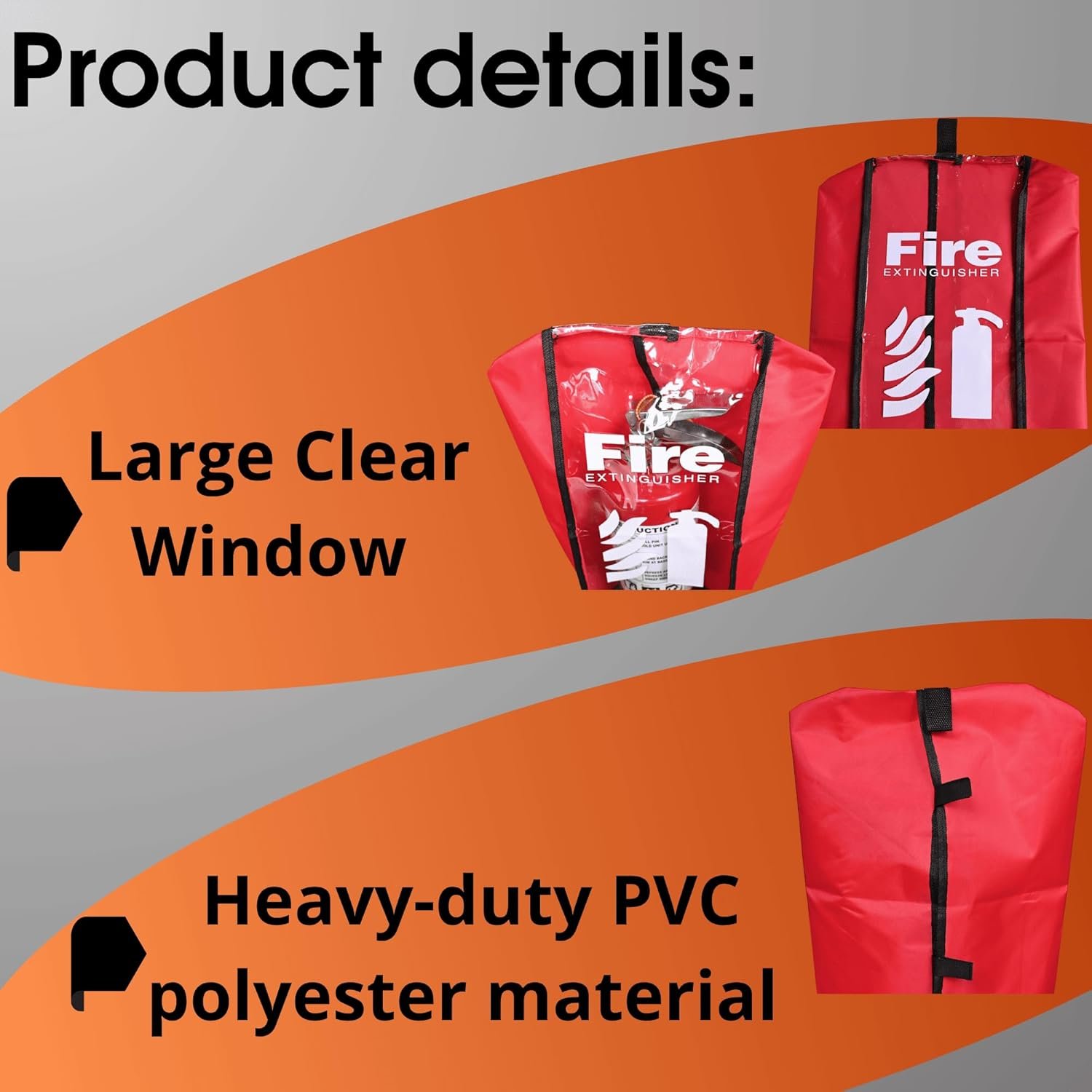 PVC brandblusserhoes