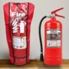 Beschermhoes brandblusser