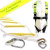 Rope Ladder 32 ft with Full Body Harness