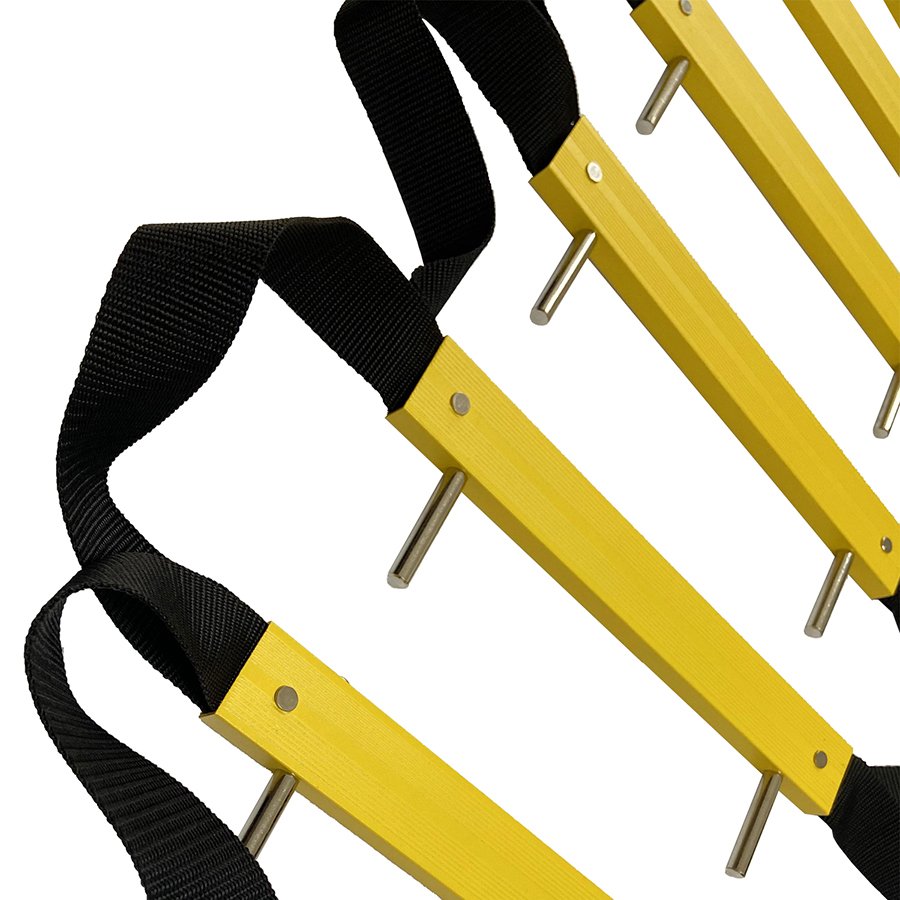 Emergency Escape Ladder 2 Storey 4m with Carabiners ISOP UK