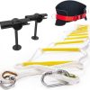 Safety Ladder 10 m Flame Resistant with Stand-Off Stabilizers 1