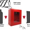 Red Box for Fire Safety Stuff (Size L) | AED Defibrillator 4