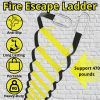 Wall Mounted Fire Ladder 3 Storey