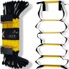 Wall-Mounted Fire Escape Ladder for 3-Story