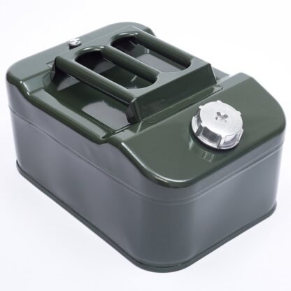 10L (2.6 gallon) Jerry Can | Portable Oil Drum with Square Aluminum Cover 1 Portable Oil Drum 10 L