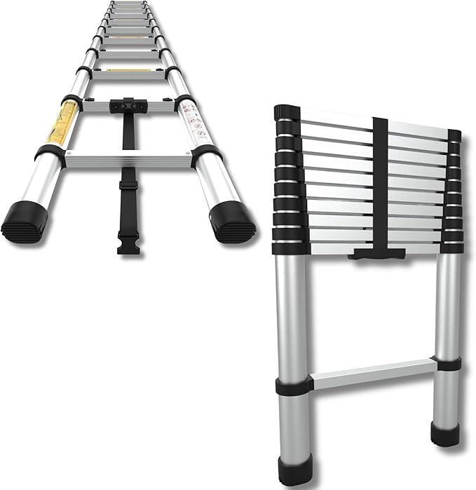 Aluminum Telescopic Ladder | Step Ladder 13 Steps 1