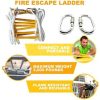 Emergency Fire Escape Rope Ladder