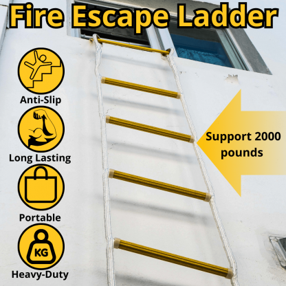 Fire Escape Ladder for Second Story Windows