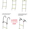 Fire Evacuation Rope Ladder 3-4 Story Homes 10m with Safety Cord 5