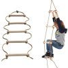 Tree Climbing Rope Ladder for Kids 16ft (5m) or Adults 6