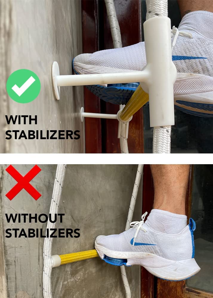Stabilizers for Fire Escape Ladder 3