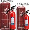 Plastic Fire Extinguisher Cabinet