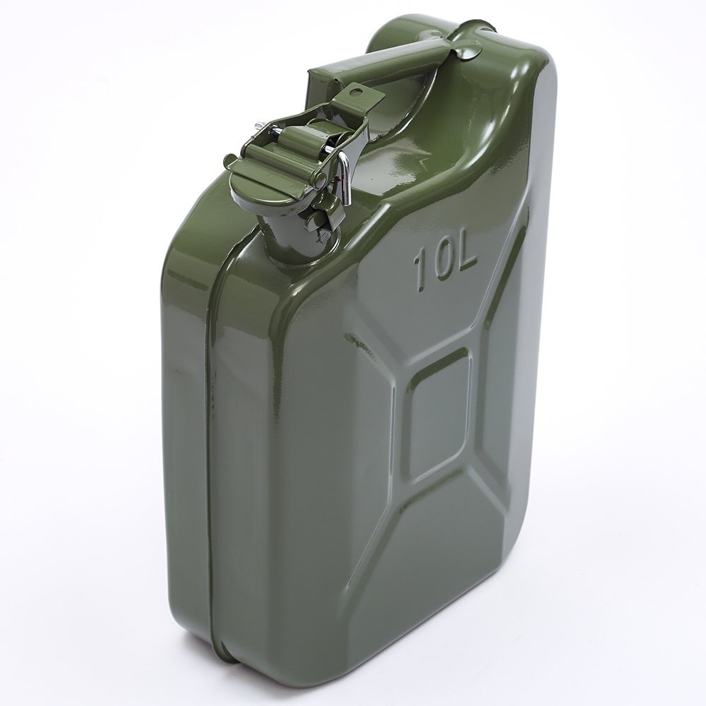 Jerrican D'eau Portable - 10 Litres / 2,64 Gallons - En PEHD - Pour Camping, Caravane, Van - NEUF