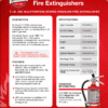 ABC Rechargeable Fire Extinguisher