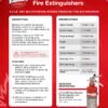 Fire Extinguisher with Vehicle Bracket
