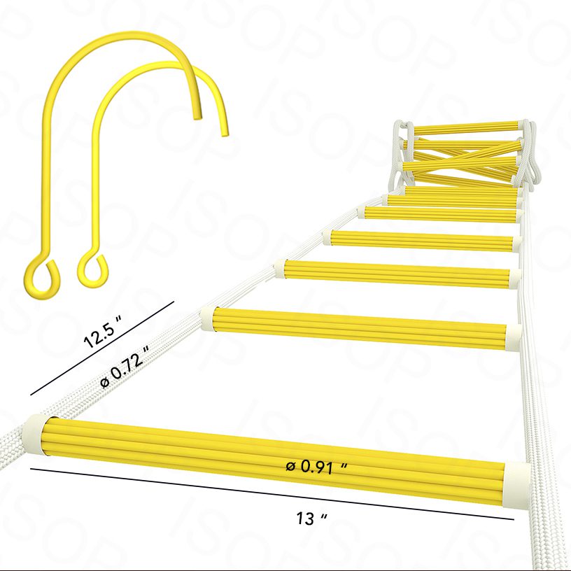 Rope Ladders for Fire Escape for up to 5th Story, Personal Protective Equipment 13