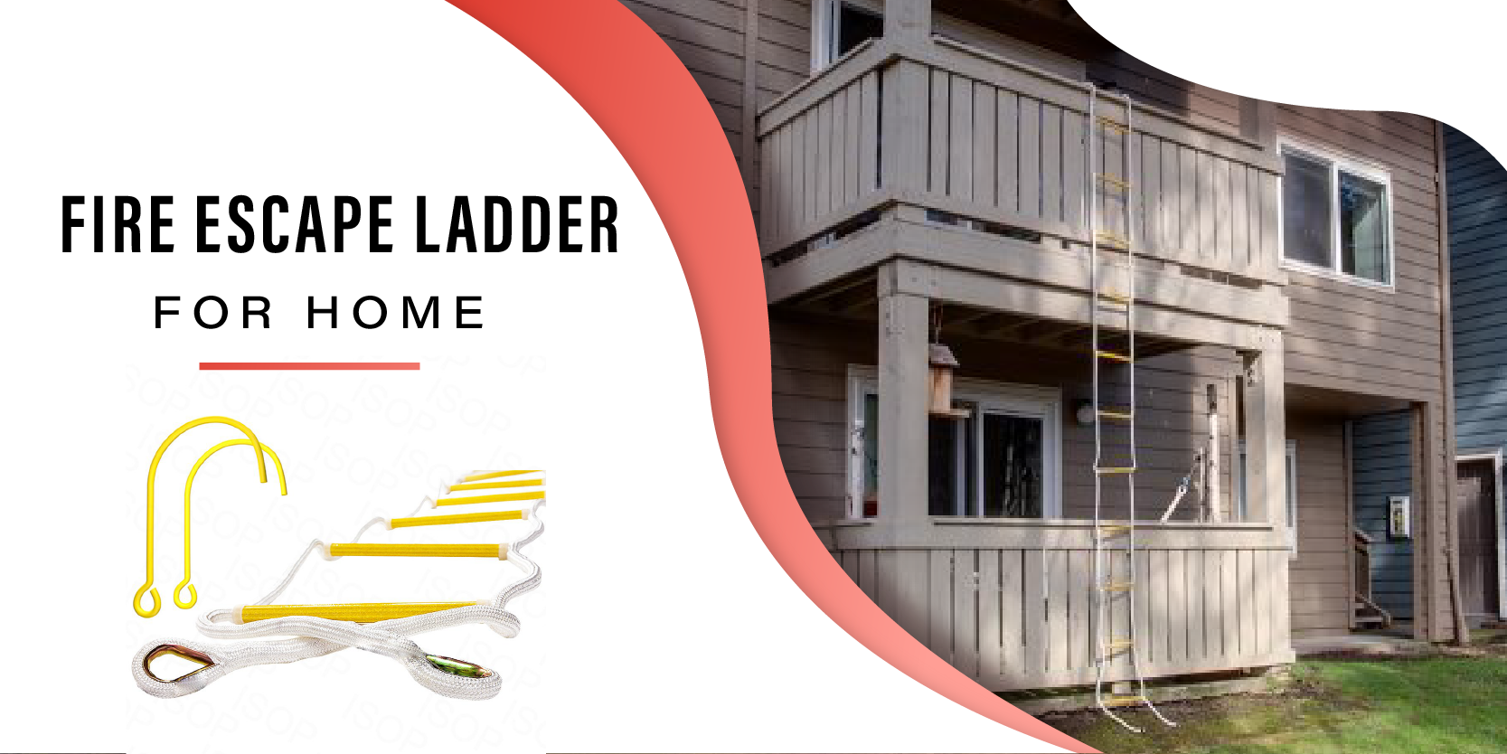 Fire Escape Ladder for Second Story Windows - ISOP Canada